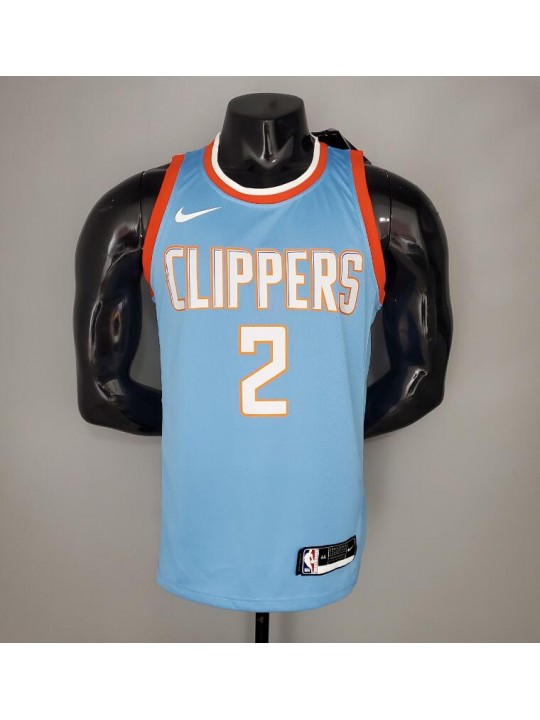 Camiseta LEONARD#2 Clippers Blue