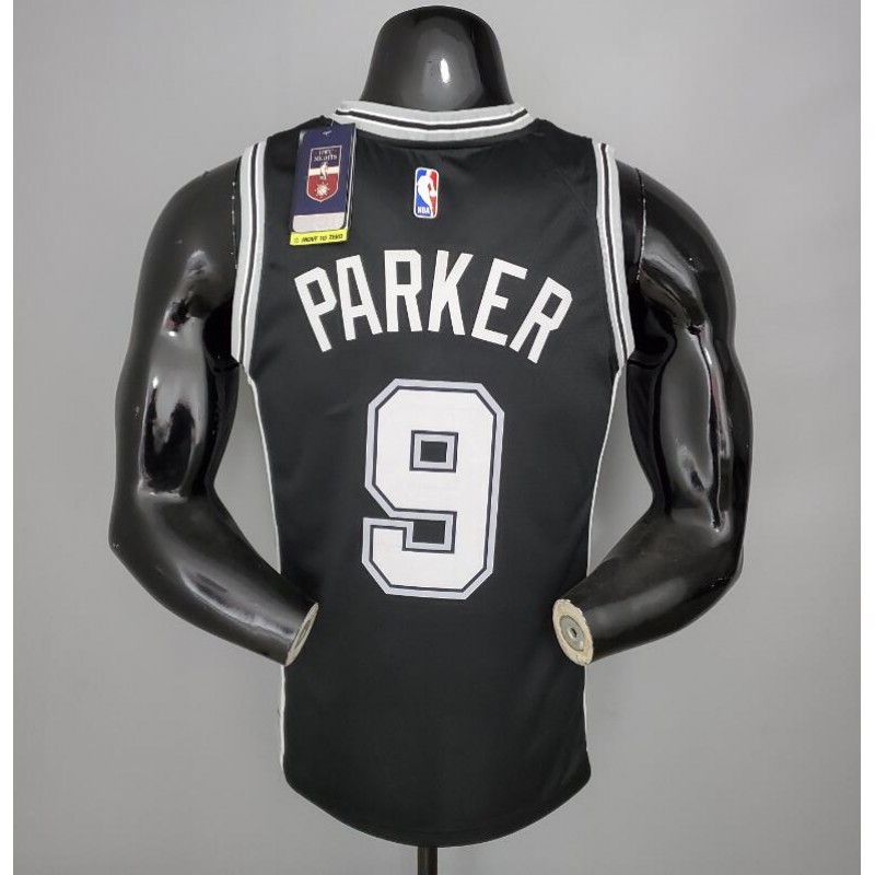 Camiseta PARKER#9 Spurs Black