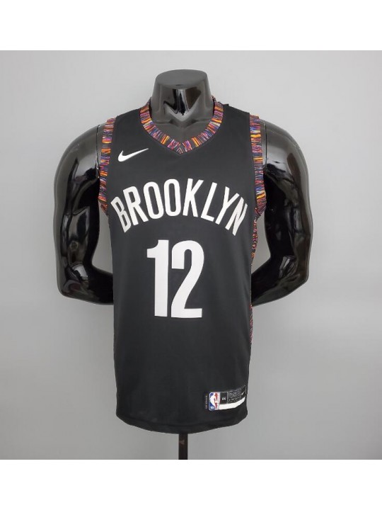 Camiseta harris#12 Brooklyn Nets City version black