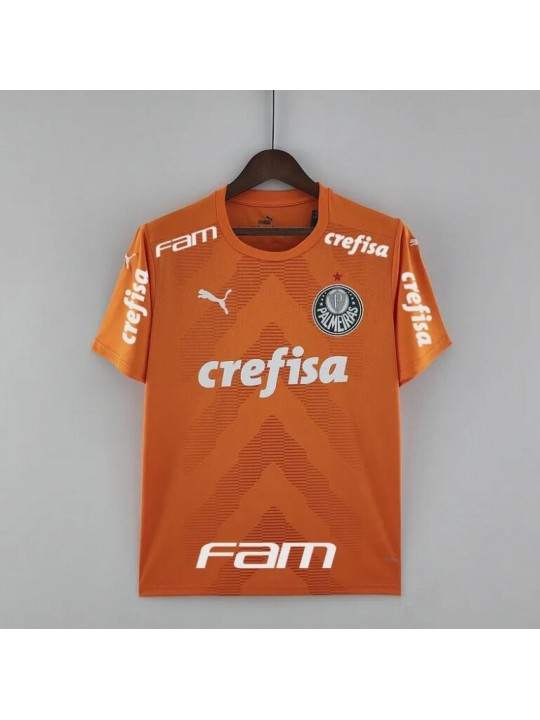 Camiseta all sponsor Palmeiras Goalkeeper Orange 22/23