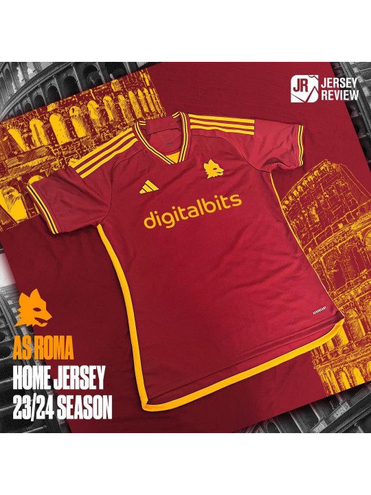 CAMISETA AS ROMA PRIMERA EQUIPACIÓN 23/24