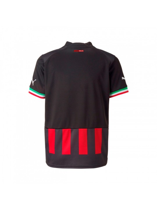 Camiseta Ac Milan Primera Equipación 2022-2023 Niño