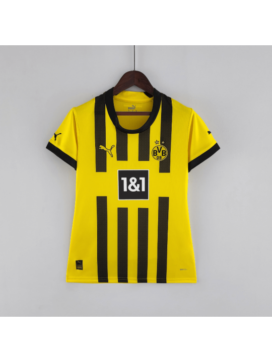 Camiseta Borussia Dortmund Primera Equipación 22/23 Mujer