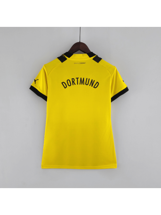 Camiseta Borussia Dortmund Primera Equipación 22/23 Mujer