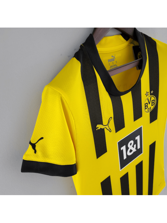 Camiseta Borussia Dortmund Primera Equipación 22/23 Mujer