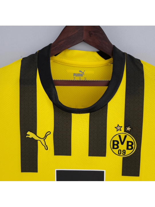 Camiseta Borussia Dortmund Primera Equipación 22/23 Mujer