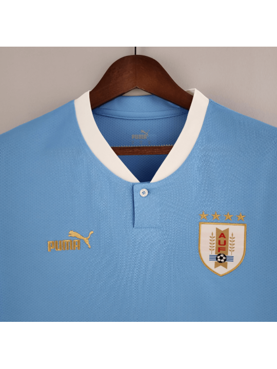 Camiseta Uruguay Primera Equipación 2022 Niño