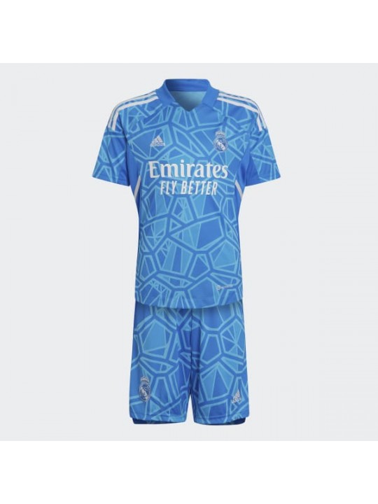 Conjunto Portero Primera Equipación Real Madrid 22/23 Niño