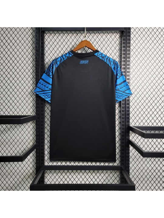 Camiseta Scc Napoli Pre-Match Negro 23/24