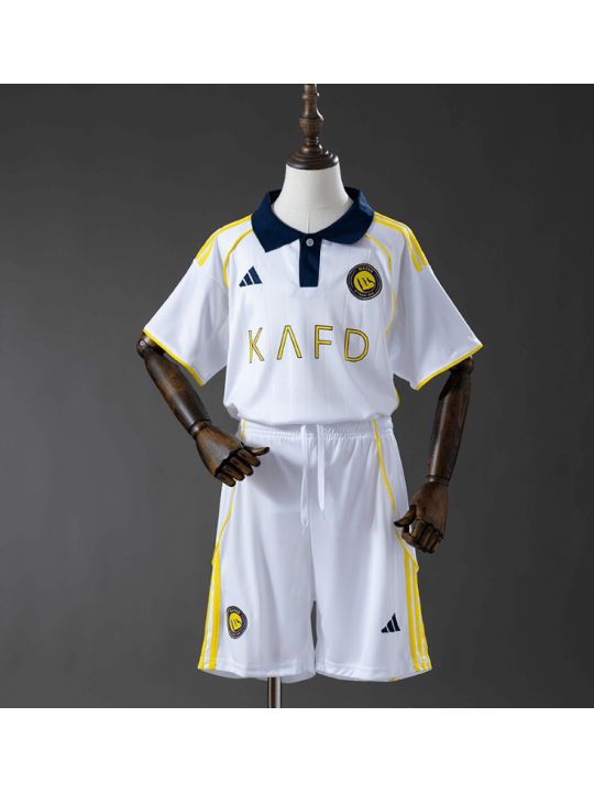Camiseta Al-Nassr FC Tercera Equipación 25/26 Niño