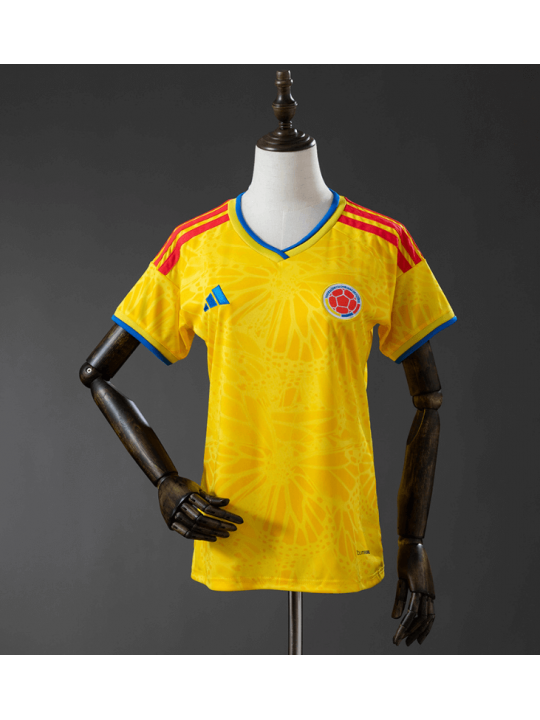 Camiseta Colombia Primera Equipación 2026 Mujer Camiseta Colombia Primera Equipación 2026 Mujer