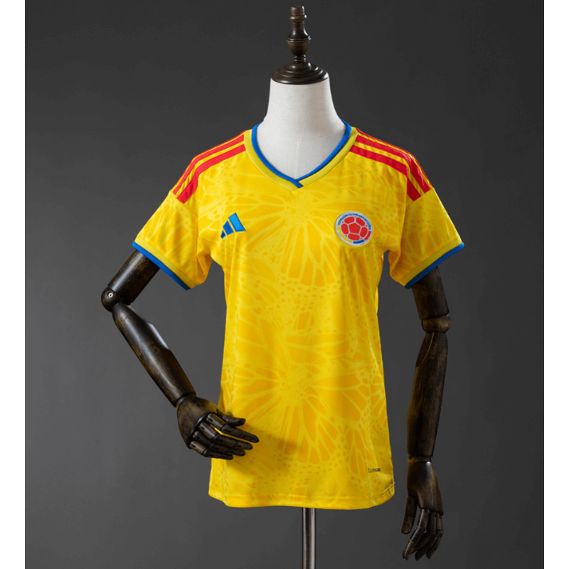 Camiseta Colombia Primera Equipación 2026 Mujer Camiseta Colombia Primera Equipación 2026 Mujer
