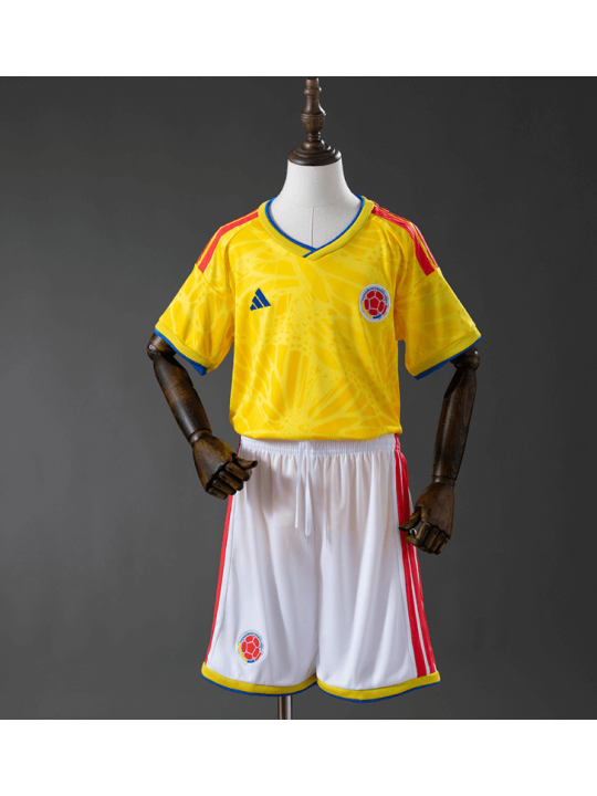 Camiseta Colombia Primera Equipación 2026 Niño
