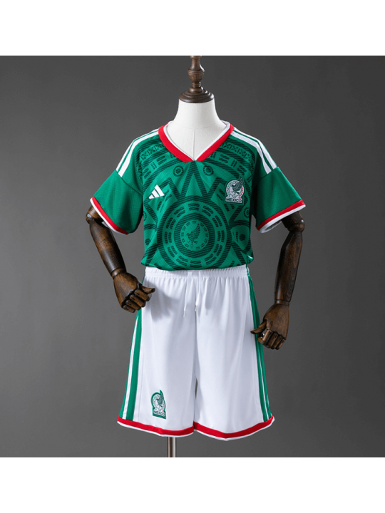 Camiseta México Primera Equipación 2026 Niño