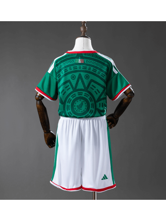 Camiseta México Primera Equipación 2026 Niño