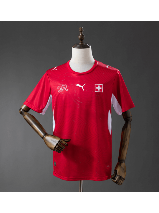 Camiseta Suiza 1ª Equipación 2026 Camiseta Suiza 1ª Equipación 2026