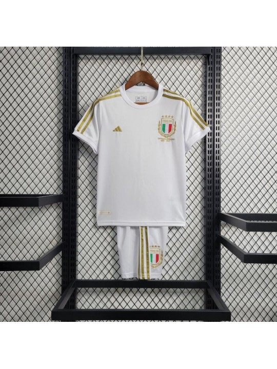 Camiseta Italy 125th Anniversary Edition 23/24 Niño