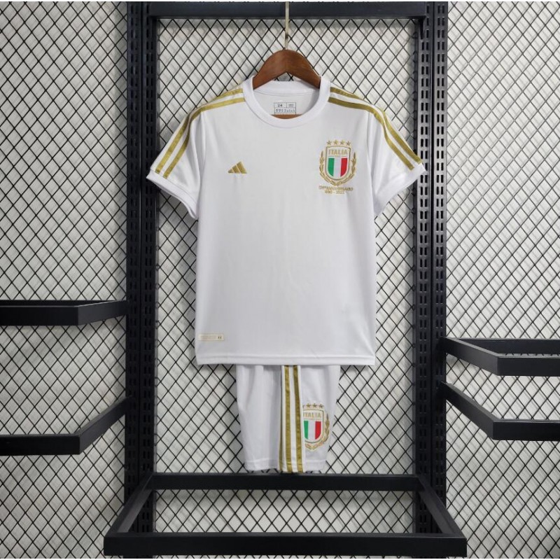 Camiseta Italy 125th Anniversary Edition 23/24 Niño