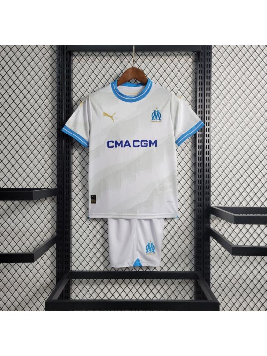 Camiseta Olympique Marsella Primera Equipación 23/24 Niño