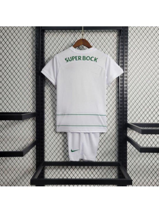 Camiseta Sporting Lisboa Segunda Equipación 23/24 Niño