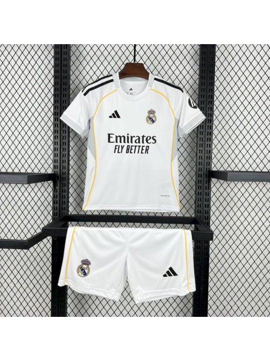 Camiseta Real Madrid 1ª Equipación 25/26 Niño