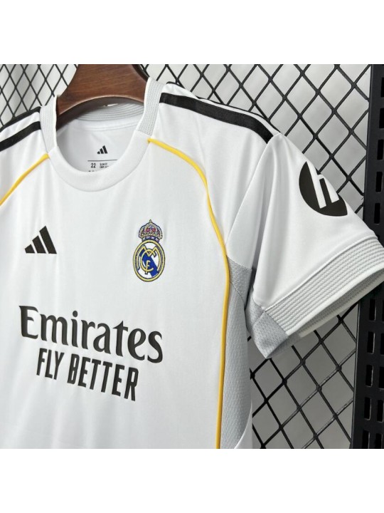 Camiseta Real Madrid 1ª Equipación 25/26 Niño