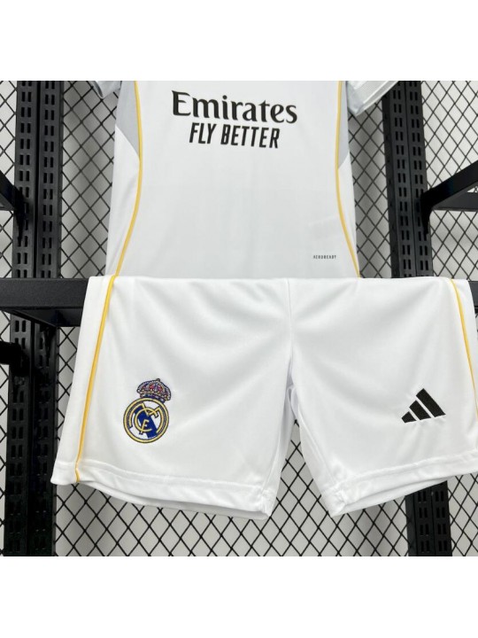 Camiseta Real Madrid 1ª Equipación 25/26 Niño