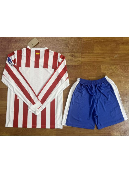 Camiseta 1ª equipación del Atlético de Madrid 25/26 ML (Hombre/Niño)