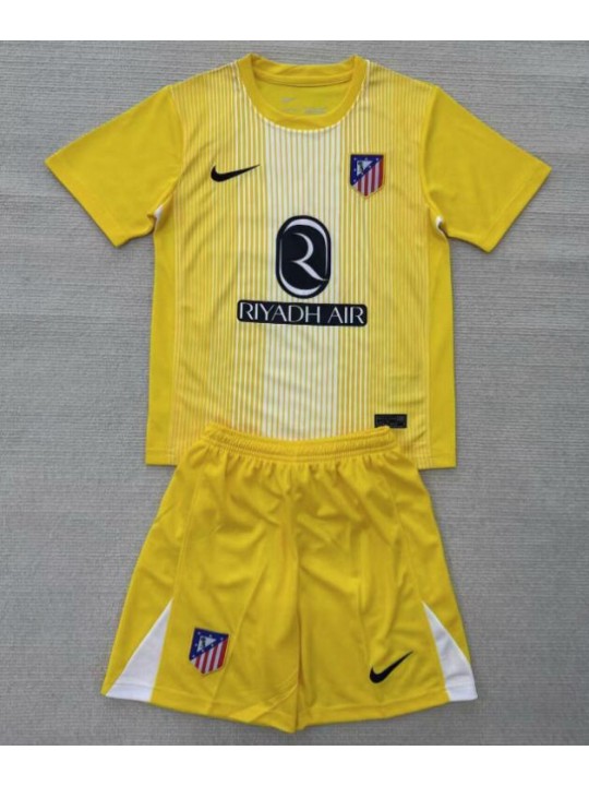 Camiseta Atlético Madrid Portero Amarillo (Hombre/Niño) 25/26