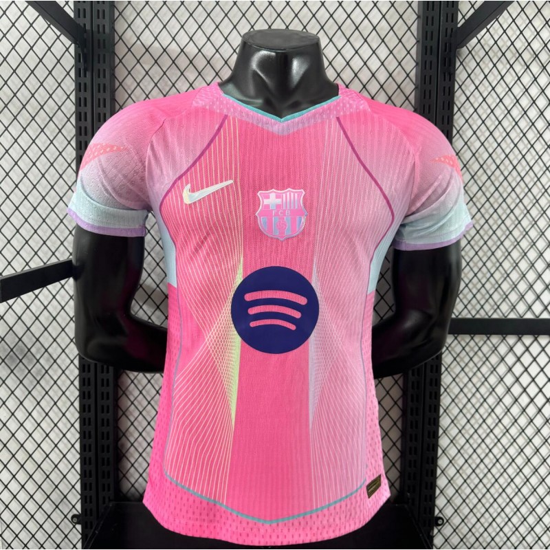 Camiseta Barcelona Rosa 2025/2026 Authentic Camiseta Barcelona Rosa 2025/2026 Authentic