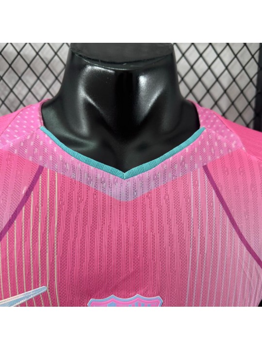 Camiseta Barcelona Rosa 2025/2026 Authentic Camiseta Barcelona Rosa 2025/2026 Authentic