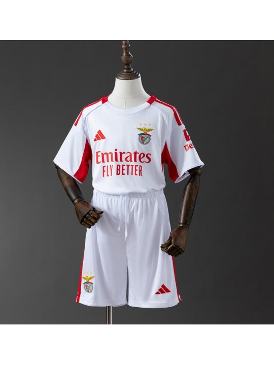 Camiseta Benfica Fc 2ª Equipación 25/26 Niño