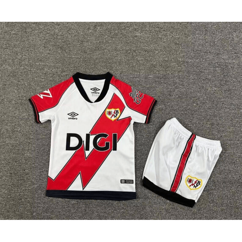 Camiseta Rayo Vallecano Primera Equipación 25/26 Niño