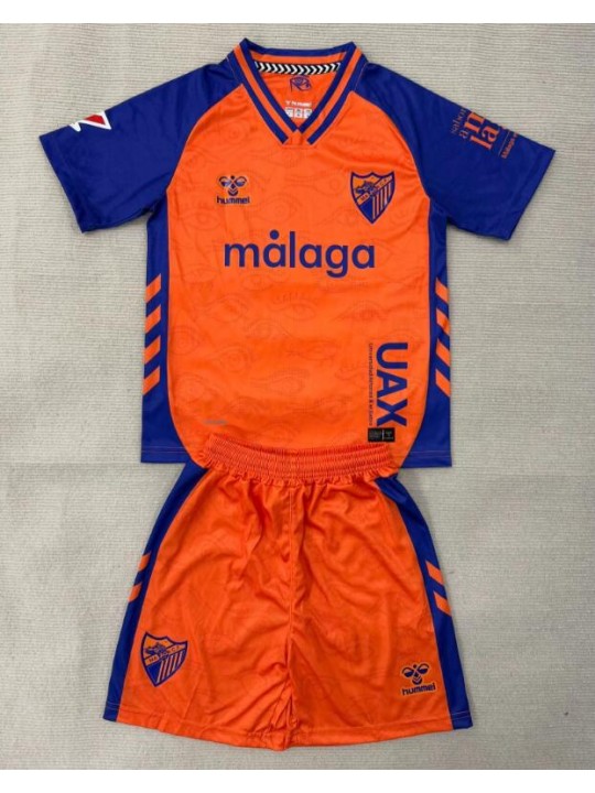Camiseta Málaga Cf 2ª Equipación 25/26 Niño