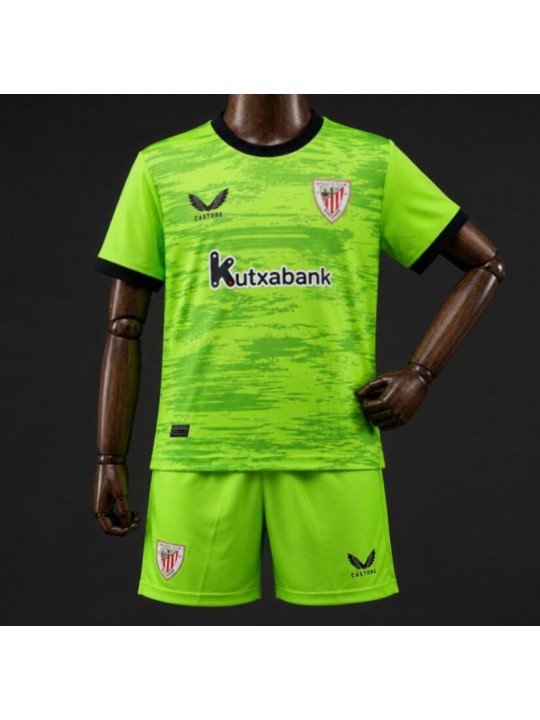 Camiseta Athletic Club Bilbao Verde Portero 26/27 Niño
