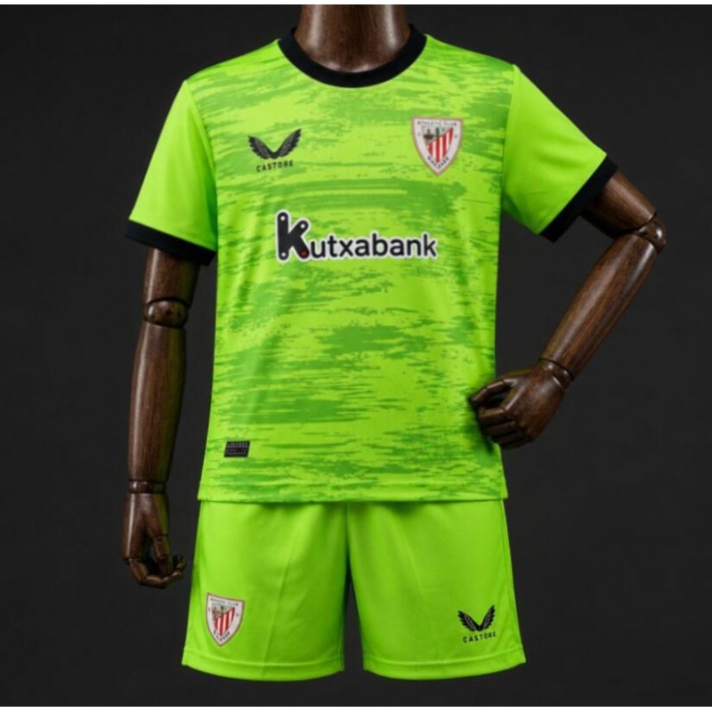 Camiseta Athletic Club Bilbao Verde Portero 26/27 Niño