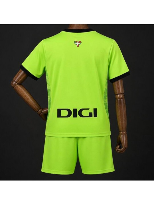 Camiseta Athletic Club Bilbao Verde Portero 26/27 Niño