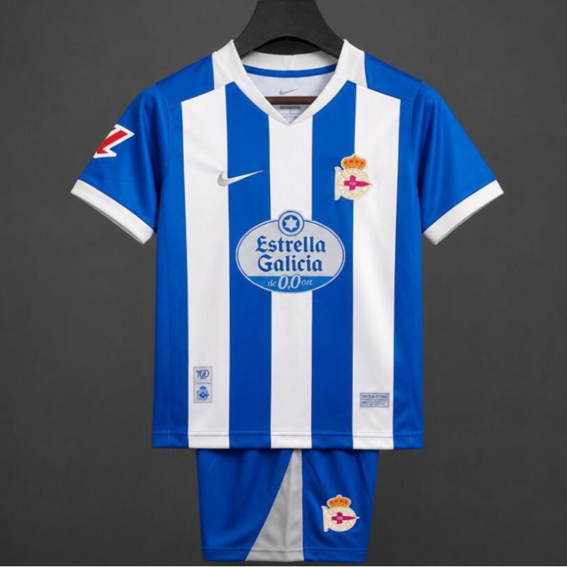 Camiseta Deportivo De La Coruña 1ª Equipación 26/27 Niño