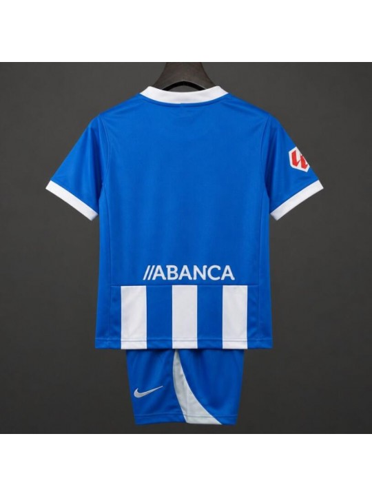Camiseta Deportivo De La Coruña 1ª Equipación 26/27 Niño