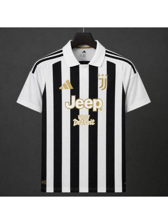 Camiseta Juventus 1ª Equipación Visit Detroit 26/27