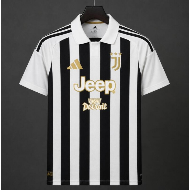Camiseta Juventus 1ª Equipación Visit Detroit 26/27
