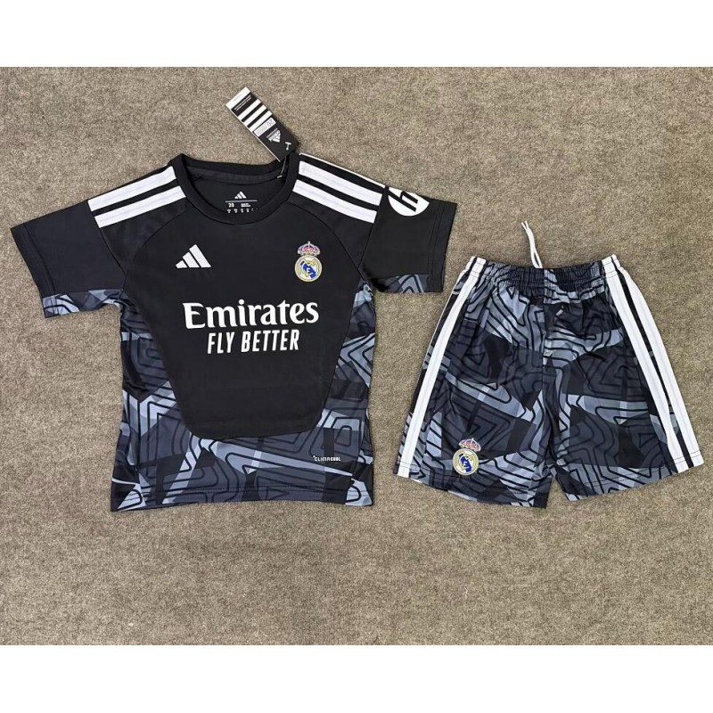 Camiseta Real Madrid Portero Negro 26/27 Niño