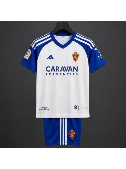 Camiseta Real Zaragoza 1ª Equipación 26/27 Niño Camiseta Real Zaragoza 1ª Equipación 26/27 Niño