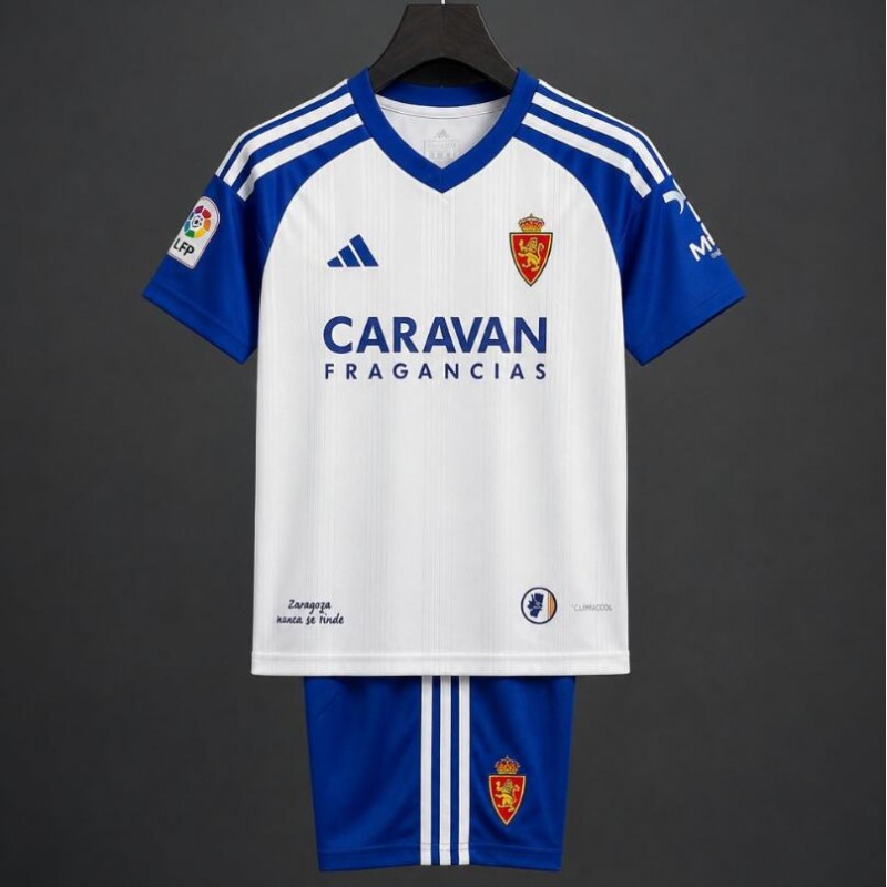 Camiseta Real Zaragoza 1ª Equipación 26/27 Niño Camiseta Real Zaragoza 1ª Equipación 26/27 Niño