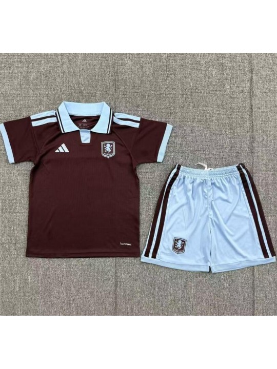 Camiseta Aston Villa 1ª Equipación 26/27 Niño