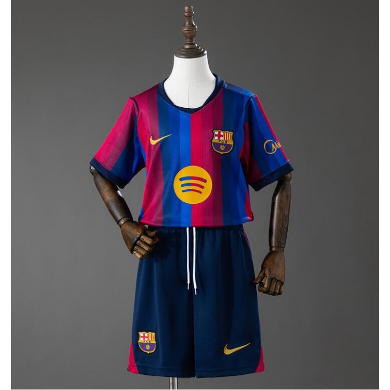 Camiseta Barcelona 1ª Equipación 26/27 Niño