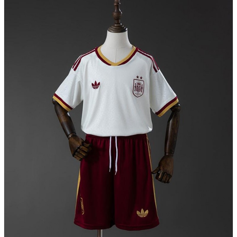 Camiseta España 2ª Equipación 2026 Campeón 2 Estrellas Niño