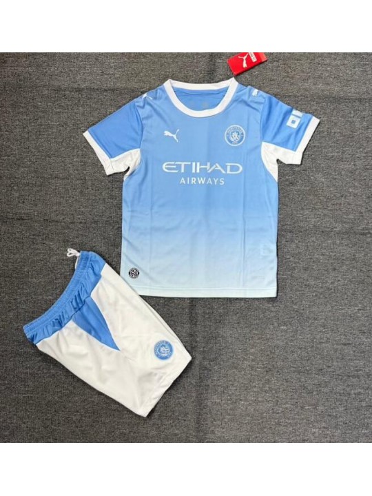 Camiseta Manchester City 1ª Equipación 26/27 Niño