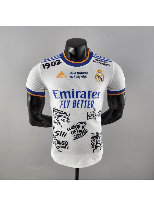 Camiseta 21/22 Real M-adrid 13 Champions Liga de Campeones de la UEFA