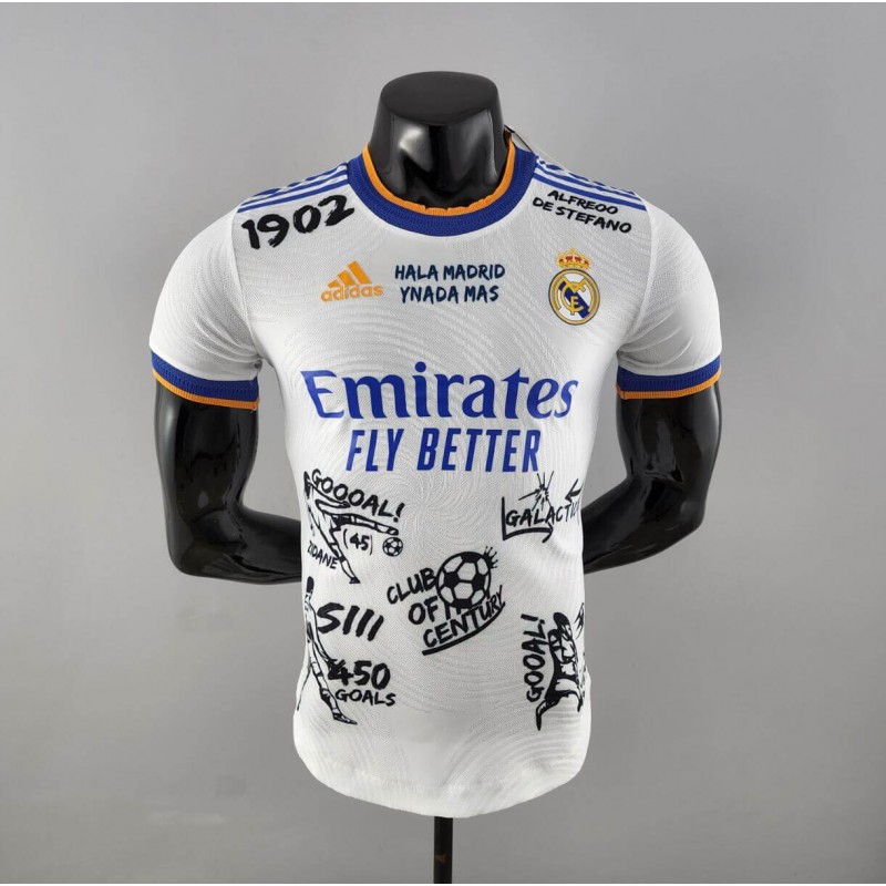 Camiseta 21/22 Real M-adrid 13 Champions Liga de Campeones de la UEFA